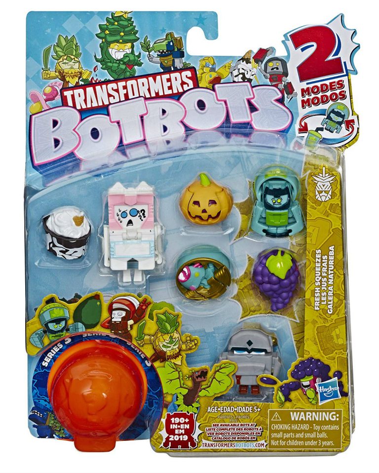 Transformers Hasbro Botbots Serie 2 Swag Stylers – Confezione Da 8 Figure Collezionabili 2-in-1 Mistery, Dai 5 Anni