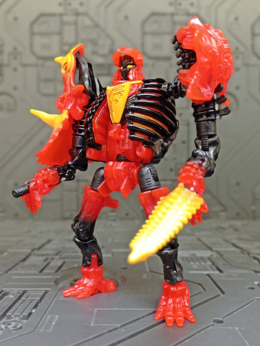 Foto Reseña Transformers War For Cybertron Kingdom WFCK39 Deluxe Class Tricranius Beast Power