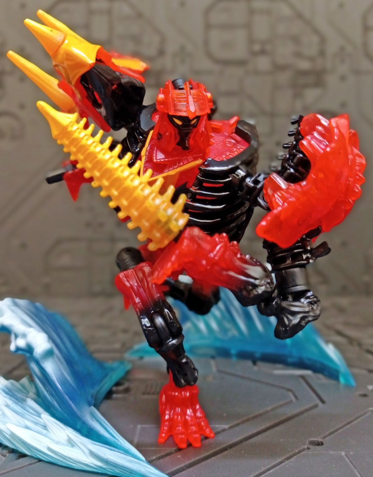 Foto Reseña Transformers War For Cybertron Kingdom WFCK39 Deluxe Class Tricranius Beast Power