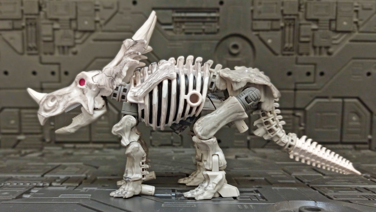 Foto Reseña Transformers War For Cybertron Kingdom WFCK39 Deluxe Class Tricranius Beast Power