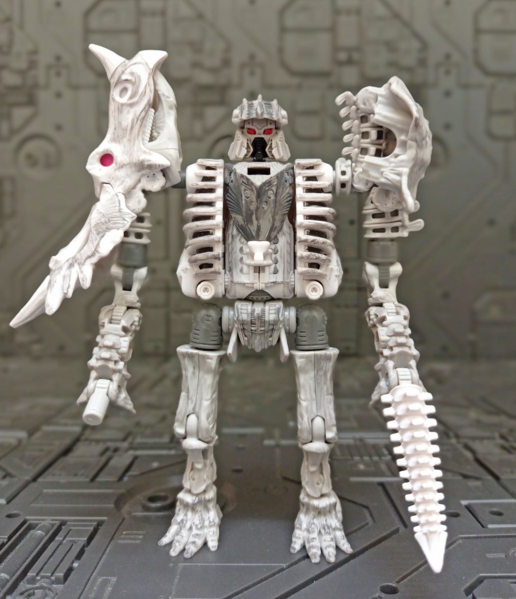 Foto Reseña Transformers War For Cybertron Kingdom WFCK39 Deluxe Class Tricranius Beast Power