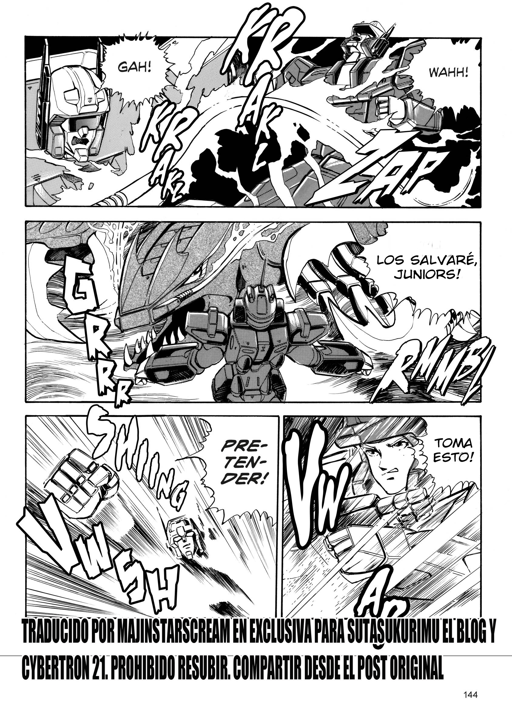 Transformers: El Manga (En Español) #27 – Cybertron 21