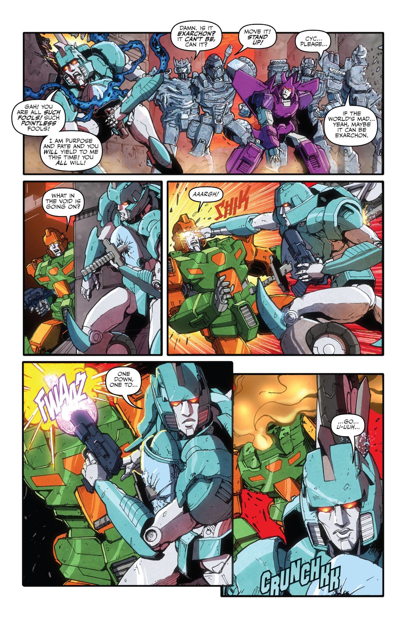 Exarchon Transformers IDW 2019…. El Retorno – Parte 08 – Cybertron 21