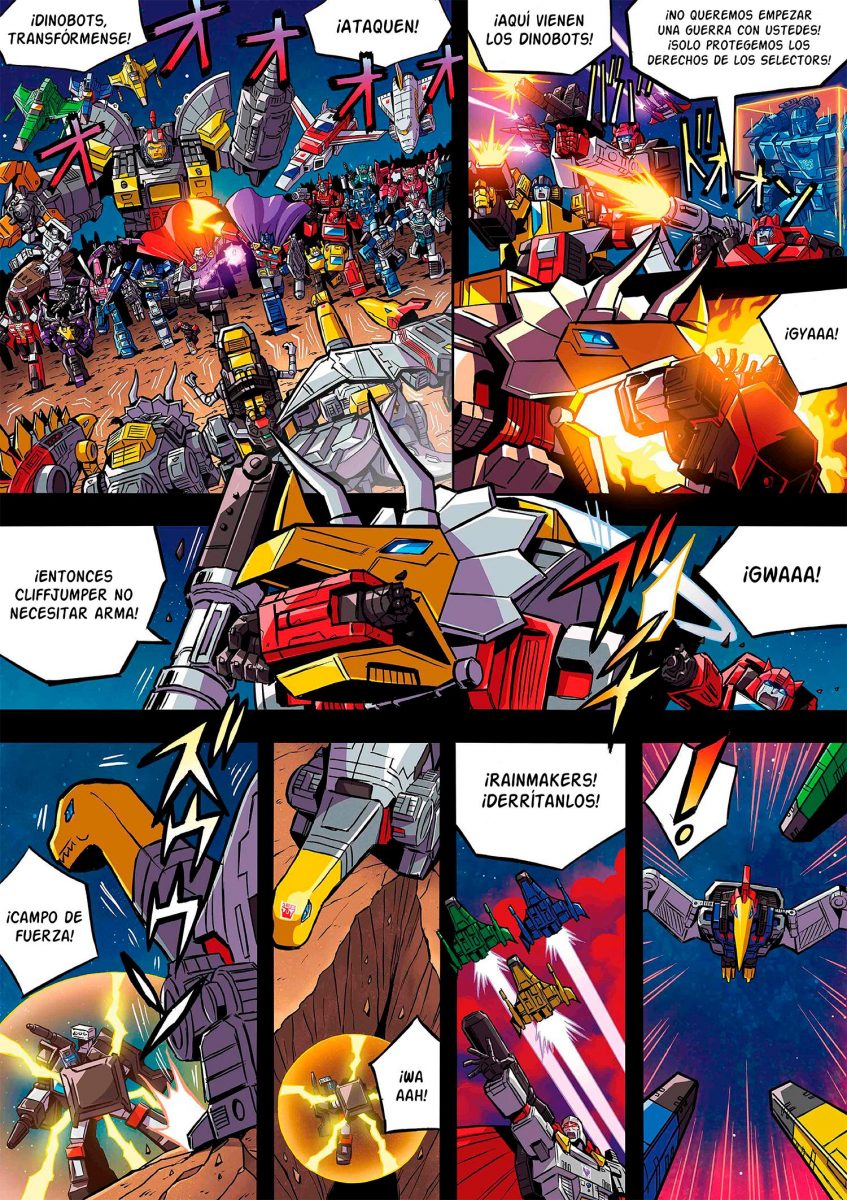Transformers Generations Selects Volcanicus Web Manga – Cybertron 21