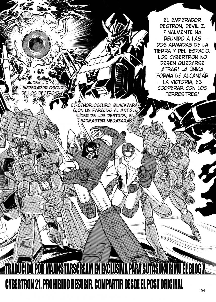 Transformers: El Manga (En Español) #31 – Cybertron 21