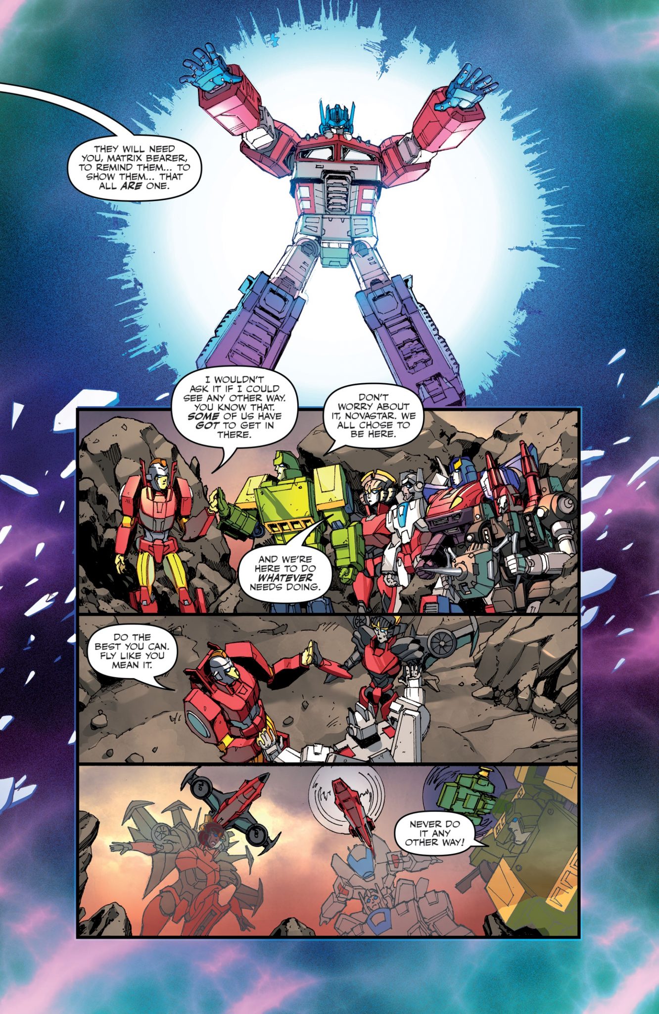 Transformers IDW 2019…. El Retorno Parte 09 Cybertron 21