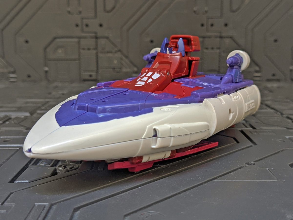Transformers Toys Cyberverse Action Attackers Ultra Class Alpha Trion Figura De Acción – Rayo Láser Repetible – Para Niños De 6 Años En Adelante, 7.5 Pulgadas